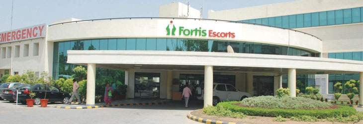 Fortis Escorts Hospital, Faridabad